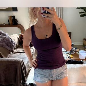 Merona Deep Purple Tank Top